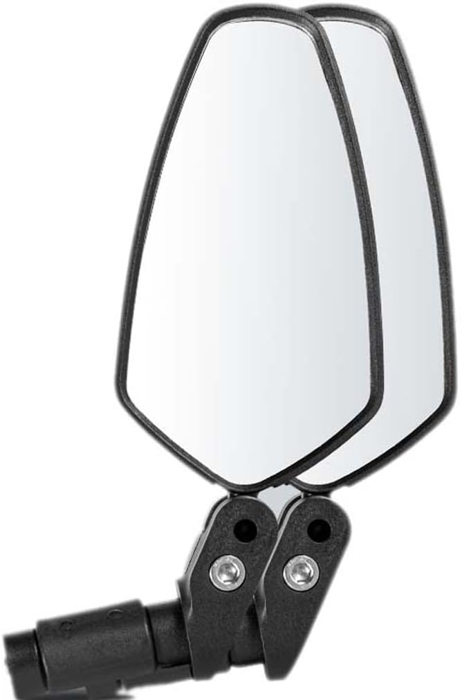 2 Piece Bicycle Mirror 360° Rotatable Handlebar Mirror Bicycle Rearview Mirror Adjustable Mirror Universal for E-Bike
