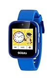 Tikkers Boy's Digital Quartz Watch with Rubber Strap ATK1084BLU AMZ