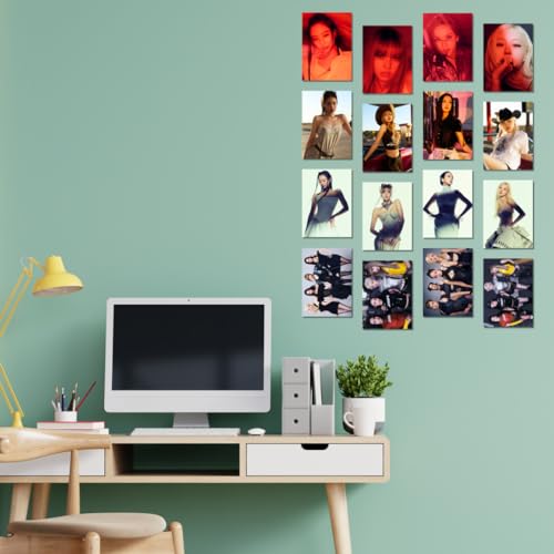 Image of BP Photocards Pack of 16 (8 x 11 cm) |BP Posters | Pinterest Wall Posters | K-Pop Posters | K-Pop | Wall Prints for Room | For Gifting | For Birthday | For BLIMKs (Pack of 16) (Blackpink Deadline)