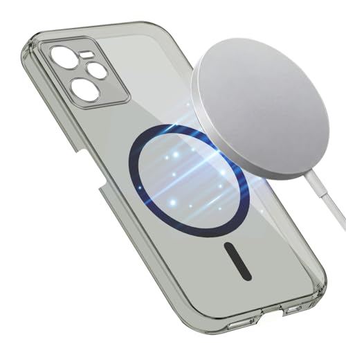 Image of Jkobi Lifetime Anti-Yellow MagSafe Compatible Clear Back Cover Case for Realme C35 (Sleek Hard Crystal | Shockproof and Camera Protection)