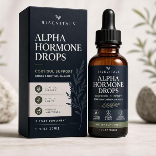 Rise Vitals Alpha Hormone Drops for Men (1PCS)