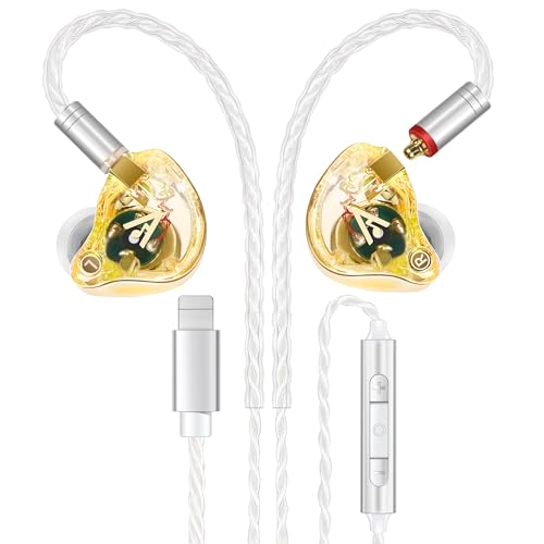 Image of Audiovance Vibes 202ML HiFi Wired Earbuds for iPhone 14 /13 /12 /11 /X, Pro Max