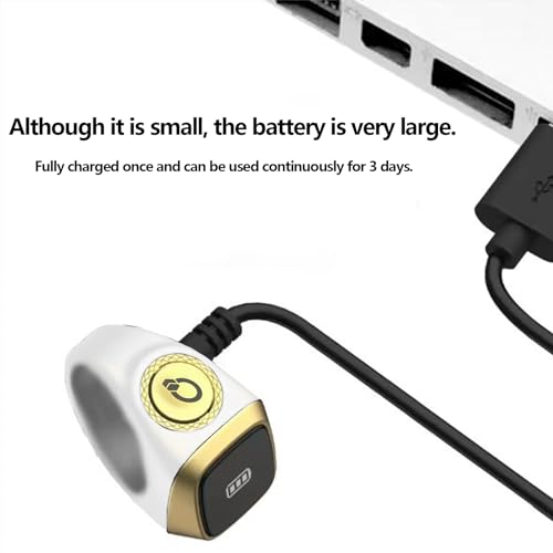 Image of Smart Tasbih Zikr Ring, 20mm Muslim Digital Azan Alarm Clock, Tasbih Counter Smart Ring (White)