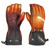 KEMIMOTO Beheizbare Handschuhe für -20°C~ -5°C, Beheizte Handschuhe für...