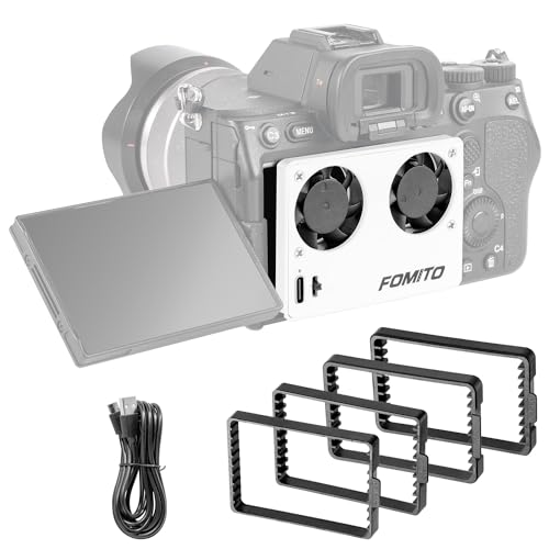 Fomito �J�����p���M�@ �J�����t�@�� ���C�u�q�[�g�V���N�J�����t�@�� ���C�u �����Ԃ̃r�f�I�^��A�B�e�ɍœK �Ή��@��A7M4 / AVE1/A6700 / A7cll / A7S3 / ZV-E10 / ZV1/ A7C /FX30/ R5 /R7