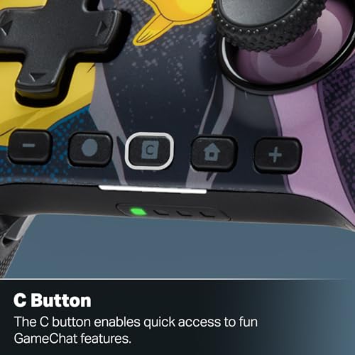 Image of PowerA Advantage Wireless Controller for Nintendo Switch 2 - Pokemon: Mega Evolutions, Officially Licensed, Hall Effects, Mappable Buttons, Pro Controller, C Button, Motion Controls