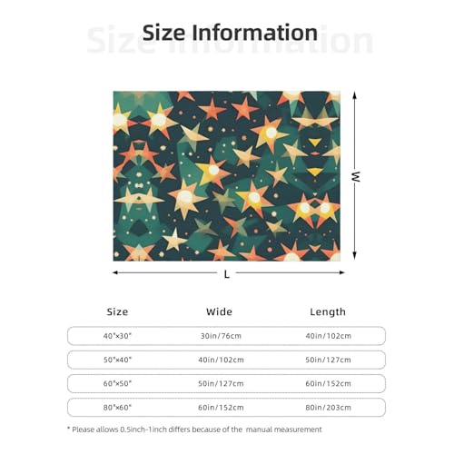 Couverture de lit Atomic Stars EdWal en microfibre imprimée rétro douce - 8