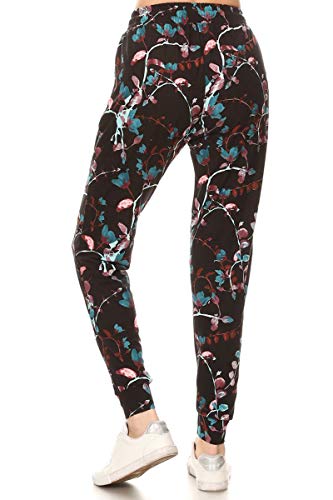Image of Leggings Depot Premium Jogger Women's Popular Print High Waist Track Pants(S-XL)