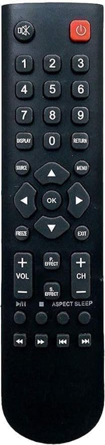 Image of BLACKSHEEP TV Remote Compatible for Micromax LCD /LED /HD Television Remote Controller Model, MMX05 [ Compatible for Micromax Tv Remote Control ] -Black