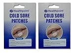 Healthpoint Cold Sore Patches, 2 Packs of 15 Invisible Patches - Bundled by Smart Cutie