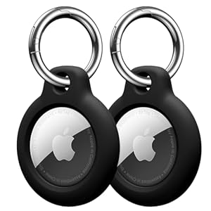 Airtag Holder Air Tag Case Airtags Keychain Key Chain Compatible with Apple Air Tags