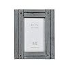 PRINZ Homestead 4 Inch by 6 Inch Rustic Wood Frame in Distressed Finish Gray