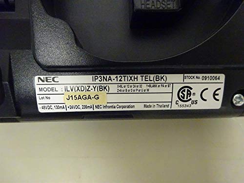 Teléfono IP NEC UX5000 IP-12e 12 teclas negro miniatura 2