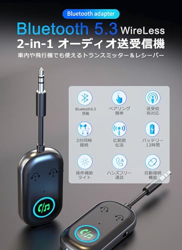 IdeaThink トランスミッター bluetooth テレビ レシーバー it-br08t の商品画像 1