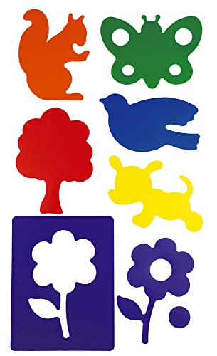 HenBea 826 "Park" Stencil (6-Piece)