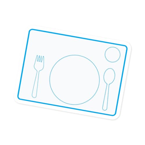 Juego de para bebés Hecho de Silicona no Deslizante | Estera de Comida para promocionar Habilidades motoras Finas | Conjuntos de Resistentes a Slip para Babey, protección de Mesa de