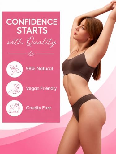 Image of Hair Removal Wax Kit Wax Body Wax Strip Hair Removal Wax Kit,20 Wax Strips + 4 Wax Waxing Strips With Wipes Waxing kit for Women Waxkit (waxKit Body strip Combo)