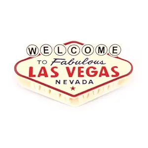 Personalized Acetate Hair Claw Clip with Las Vegas Themed Holiday Hair Claw Clip,1Piece