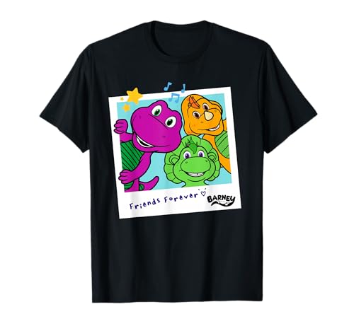 Barney's World - Friends Forever Photo T-Shirt