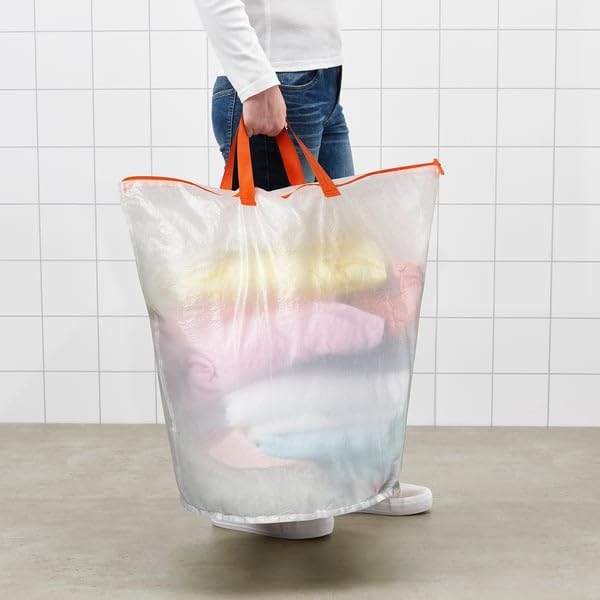 ProTuning PÄRKLA - Sacco portabiancheria, 70 l, colore: bianco