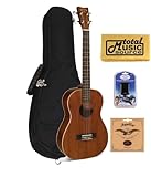 Kohala AKAMAI Tenor Ukulele,FREE GigBag,Tuner,Strings,TMS Cloth,AK-T