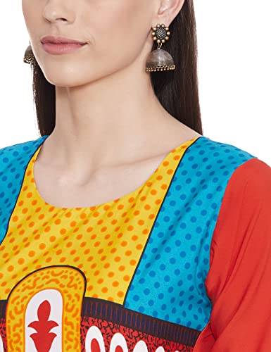 Image of Women's Crepe Regular Kurta