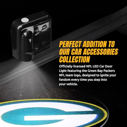 image for Sporticulture NFL American Football Green Bay Packers - Car Door Light