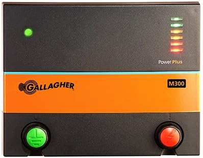 Gallagher G380504 Electric Fence Charger, M300, 3 Joules, 110-Volt - Quantity 10