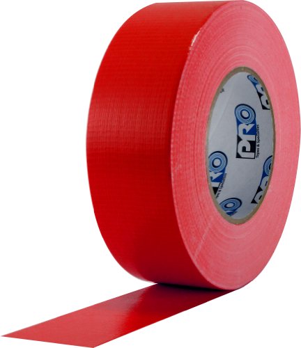 Duct Tape Pro 120 ProTapes ruban adhésif toilé rouge 51mm x 54,9m lot de 24