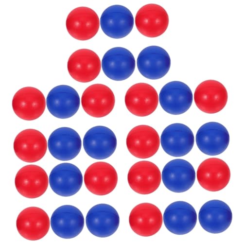 Sosoport 5sets 6pcs Pu Beach Paddle Balls Replacement for Outdoor Games for Beginners Compact for 6pcs*5