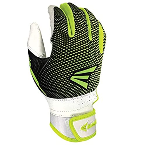 EASTON HYPERLITE Fastpitch Softball Batting Glove Series, Pair, Women’s and Girl’s, Flexible – Lightweight Sublimated Design, Durable 2 Piece Palm, Breathable Neoprene Band Strap