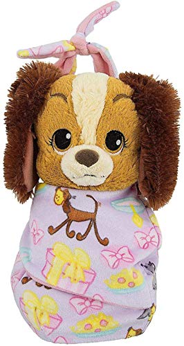 Disney Baby Lady Dog Puppy in a Pouch Blanket Plush Doll NEW Tramp