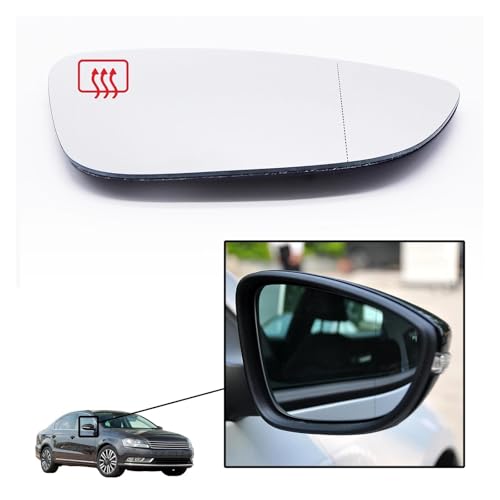 Verre de rétroviseur chauffant pour VW Jetta 6 MK6 Passat B7 CC Eos Scirocco