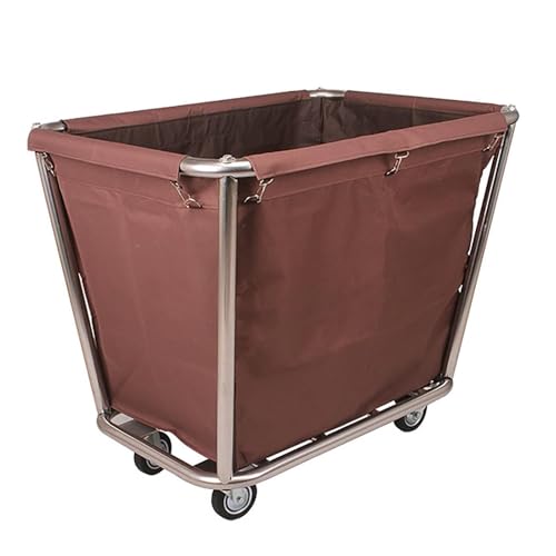 Bolsa de tela Oxford para carrito de lavandería impermeable y extraíble 4
