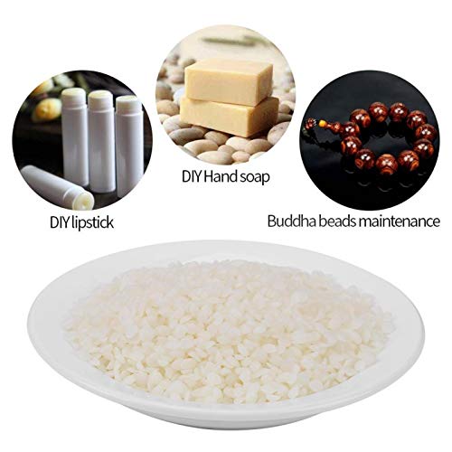 1 peça 200g / 7oz de qualidade alimentar natural branca cera de abelha materiais cosméticos para bat