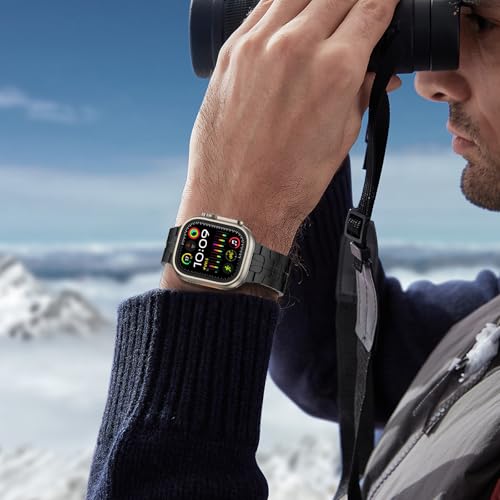 Image of MioHHR Stainless Steel Bands for Apple Watch 49 /46 /45 /44 /42mm(Series 3 /2 /1)