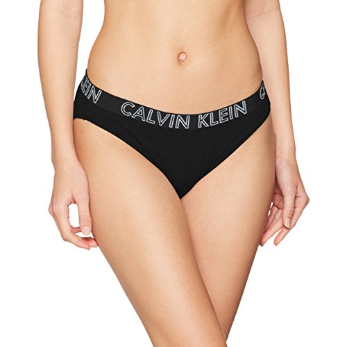 Calvin Klein Bikini, Nero (Black 001), 40 (Taglia Produttore: Large) Donna