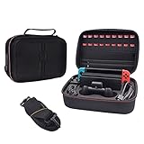 CQXCQH Carrying Storage Case for Nintendo Switch, Large Protective Travel Hardshell Messenger Bag...