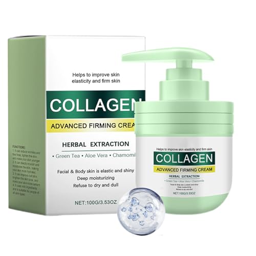 Hema humectante de crema corporal, loción para firmar la piel, crema corporal hidratante, 100 g, fácil de usar, portátil para piel seca dañada