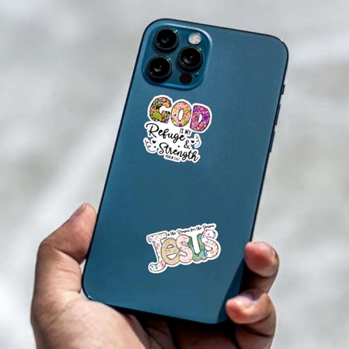 Image of Zesta Aesthetic Stickers for Laptop /Waterproof Anime Decal for Books /Vinyl Sticker for Fridge /Easy to Use Korean Car Sticker Kawaii Cute Stickers (Bible)