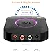 1Mii B06S+ Bluetooth 5.2 Receiver, HiFi Bluetooth Audio Adapter w/LDAC, aptX HD & aptX Low Latency, Long Range Hi-Res Audio with Volume Control, 3.5mm & RCA outputs, Easy Setup for Home Stereo System