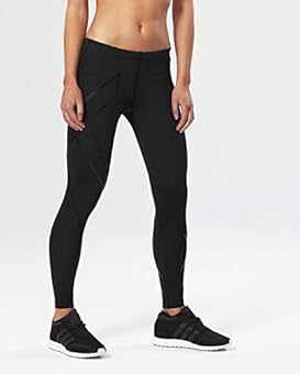 [ġॺ桼] Women's Recovery Compression Tights WA1960b BLACK/BLACK M
