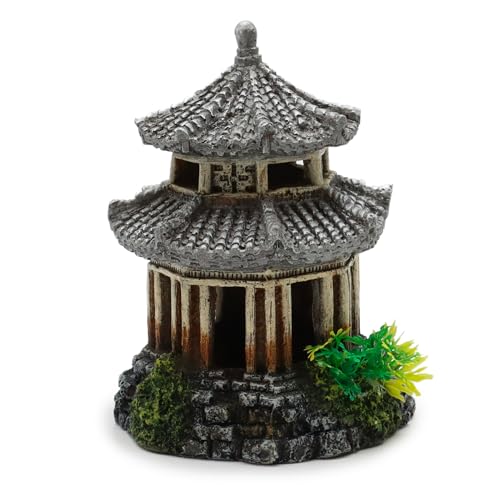 Amtra Wave Japan Temple Objet d'Ornement pour Aquariophilie
