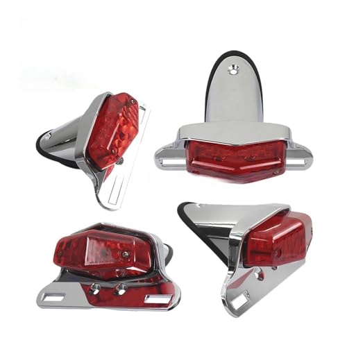 Support de plaque moto avec feu arrière LED idéal pour vos sorties nocturnes - 4