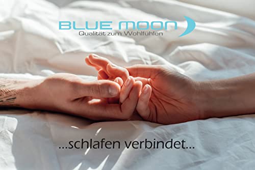 Blue Moon Bio Baumwolle Jersey Bettlaken - Spannbettlaken 180x200cm - Spannleintuch Spannbetttuch Bettlaken 180 x 200 Organic Cotton… – Ansicht 6