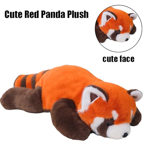 Labauxite Red Panda Plush，Panda Stuffed Animal 11.8in by Labauxite - Used condition - Image 4