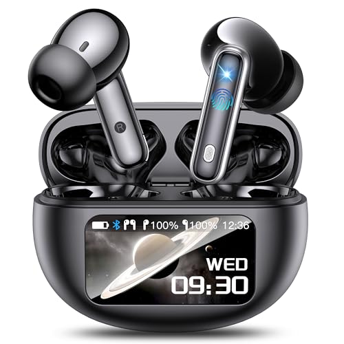 AI Translation Earbuds Real Time,144 Language Translator Earbuds, Audifonos Traductores Inglés Español,3-in-1 Translating Device, Translate Ear Buds for Travel Learning with 4 ANC Mic,IPX7 Waterproof