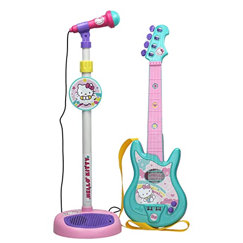 Hello Kitty Gitaar met staande microfoon - Image 3