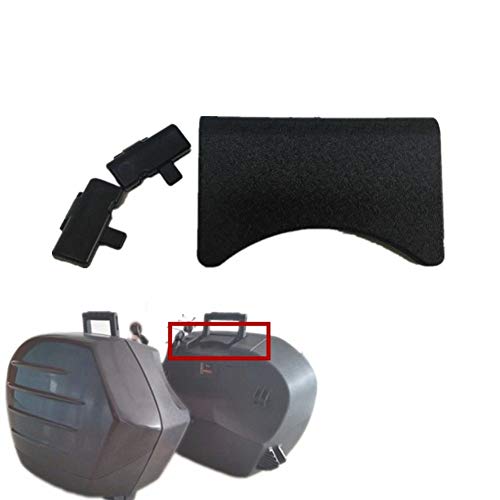Jiuyue-shoes, FJY-PIÈCES, ABS Side Equipaje Sillín Up Cap Backrest Pad Cubiertas Tapas Tapas Bolsas Tronco Herramienta Caja Cap Fit for Kawasaki Concors 14 ZG1400 GTR1400
