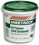 U S GYPSUM 380270072 U S Gypsum 380270 Quart Ready-To-Use Joint Compound, Off-White, 1.75 pt(Original)